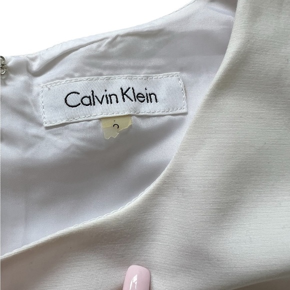 Calvin Klein Multicolor Leopard Print A-Line Sleeveless Mini Dress – Size 2 - Picture 5 of 12